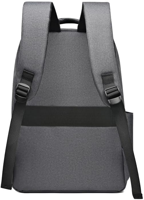 Rahala Backpack for Men Business Backpack 12L 15.6 Laptop Backpack Stylish Lightweight Compact Water-resistant Office Laptop Bag for Travel Daypack College,USB port-RAL619 Black 3