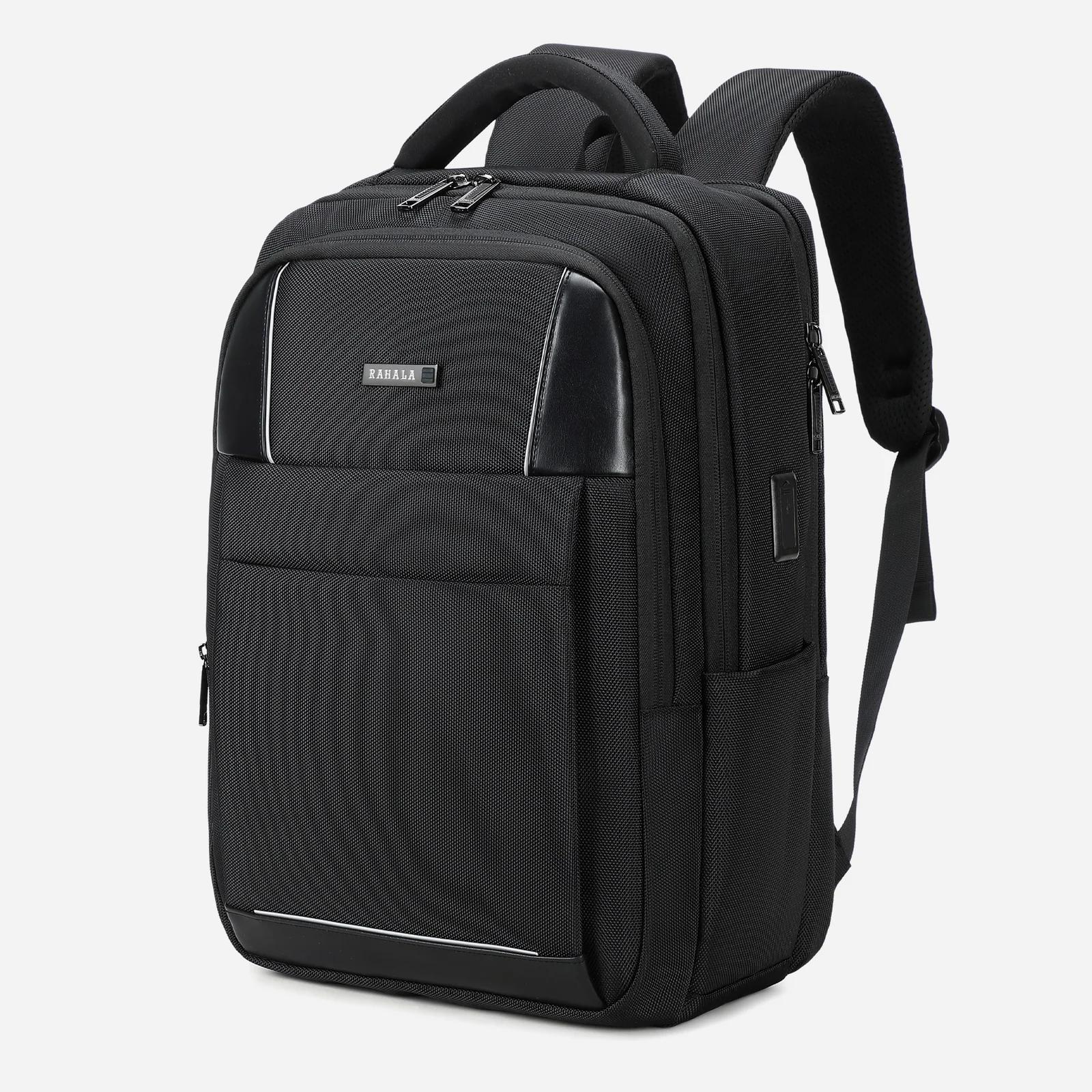 RAHALA SH50 Fashionable and stylish 15.6-inch laptop backpack with USB charging ports - computer and college bag 3