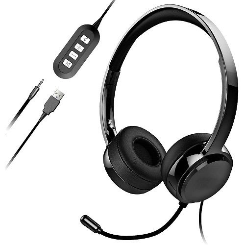 Mpow PA071A USB Headset with 3.5mm Audio Jack 3