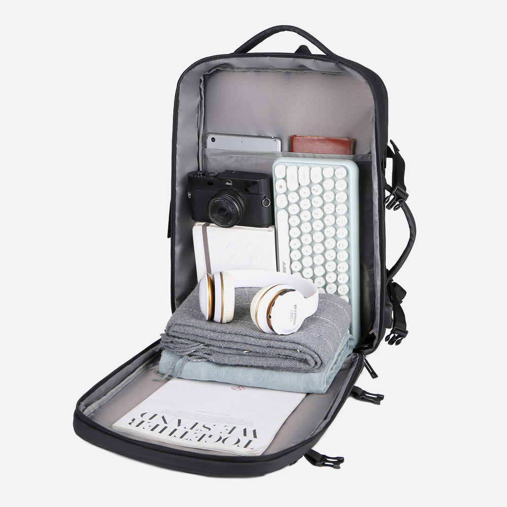 Rahala Laptop Backpack Bag 5302 -15.6" - Black 4