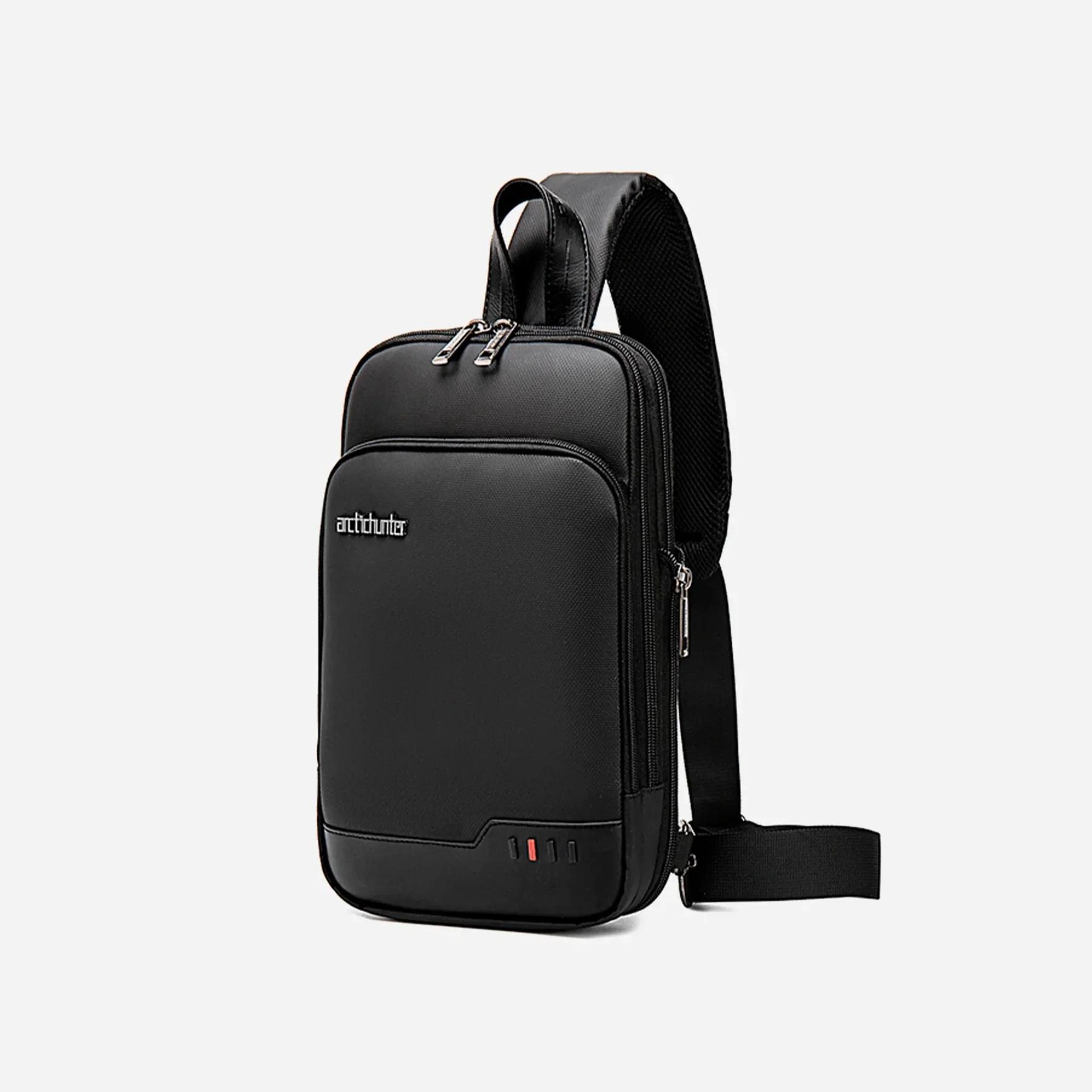 Arctic Hunter XB00113 Classy 10" Tech Crossbody Bag (Black) 3