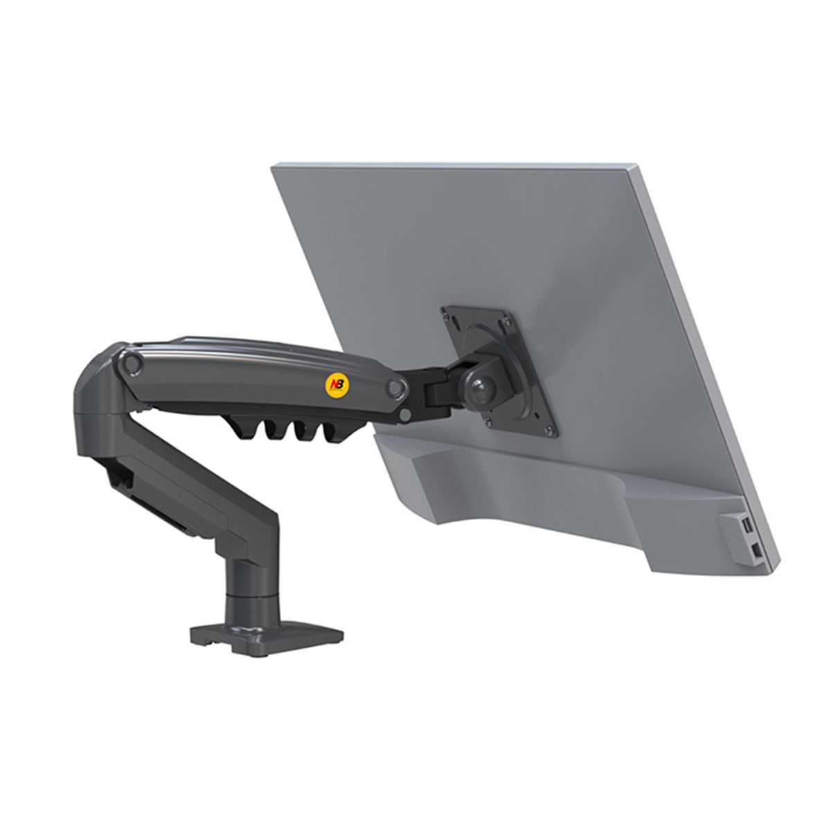 North Bayou (NB) F80 Gas Spring Monitor Desk Mount 4