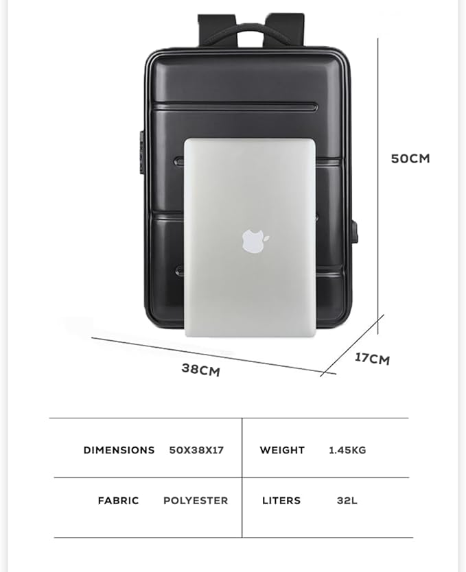 Rahala 969 Multi-Functional Business & Tech Backpack 3