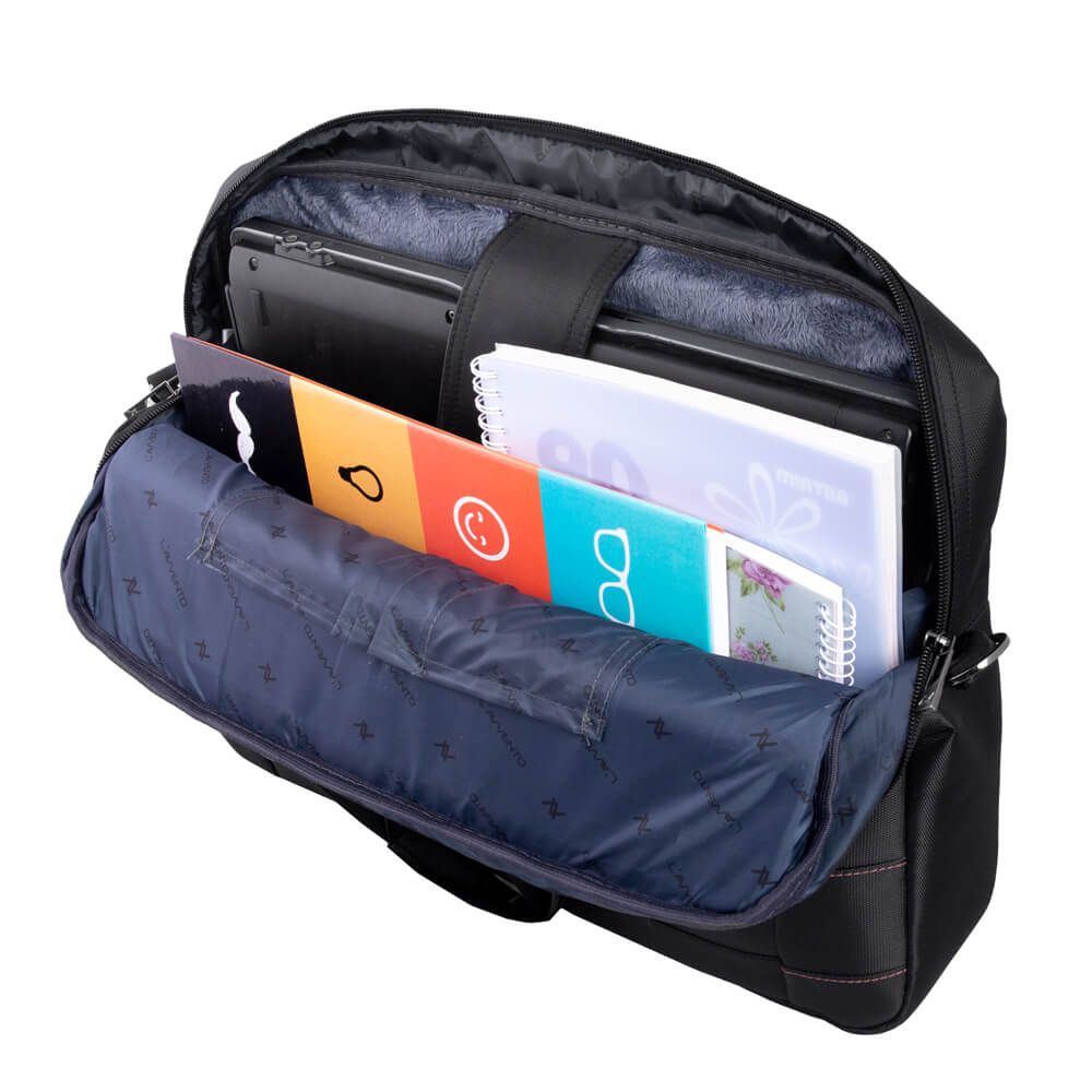 L'avvento BG786 Business Laptop Shoulder Bag (15.6in, Black) 5