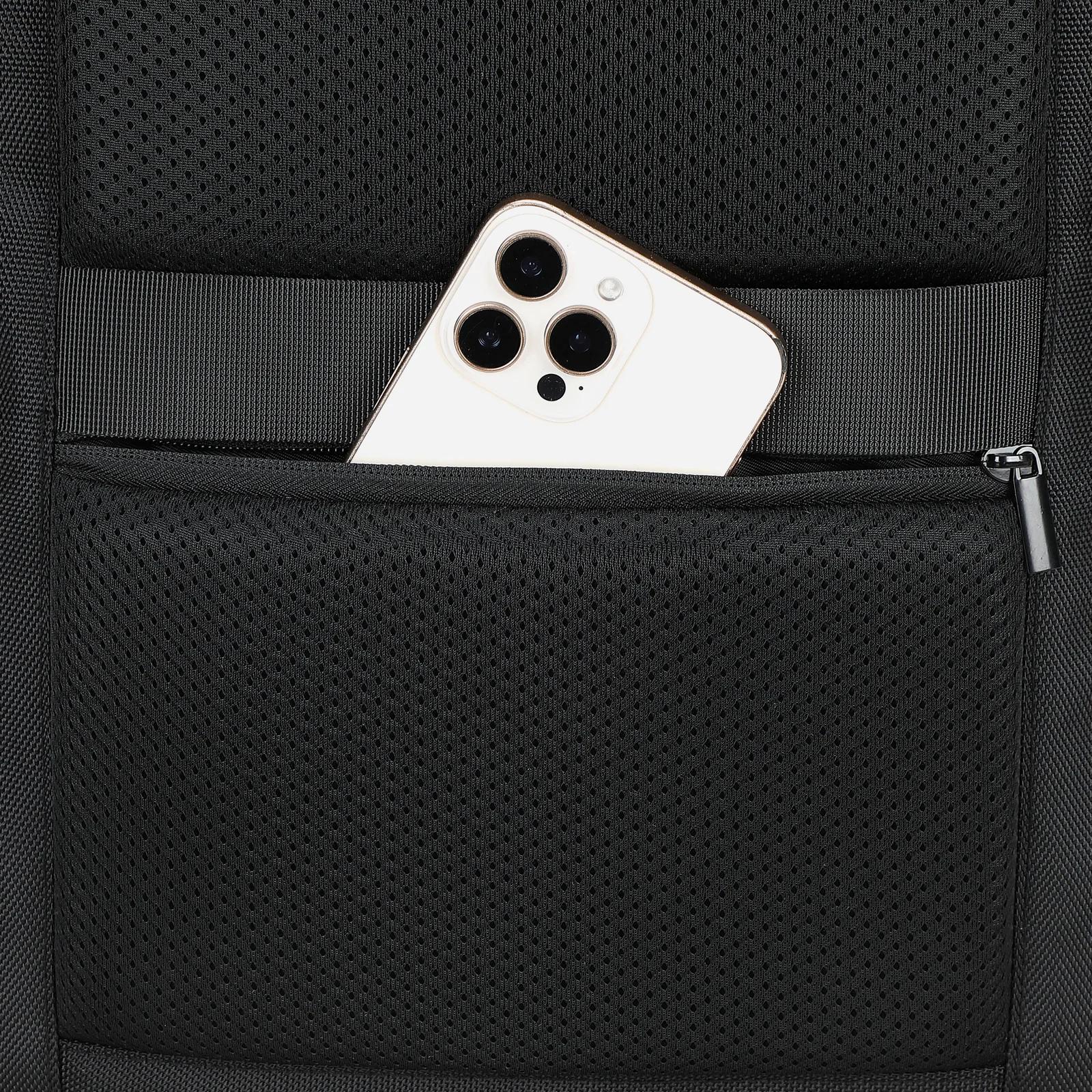 RAHALA SH50 Fashionable and stylish 15.6-inch laptop backpack with USB charging ports - computer and college bag 12