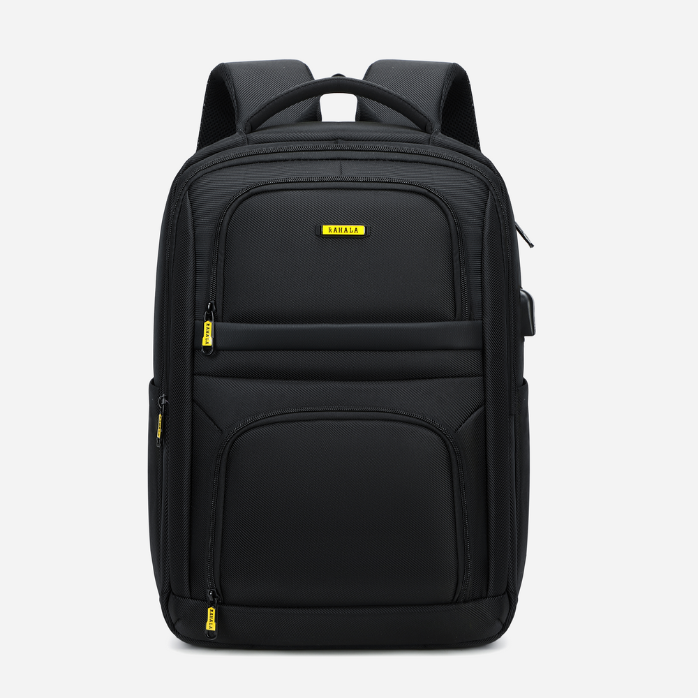 RAHALA RAL-801 Waterproof Laptop Backpack 15.6 inch Multifunctional & Stylish - Black