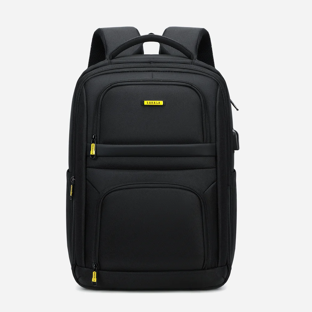 RAHALA RAL-801 Waterproof Laptop Backpack 15.6 inch Multifunctional & Stylish - Black