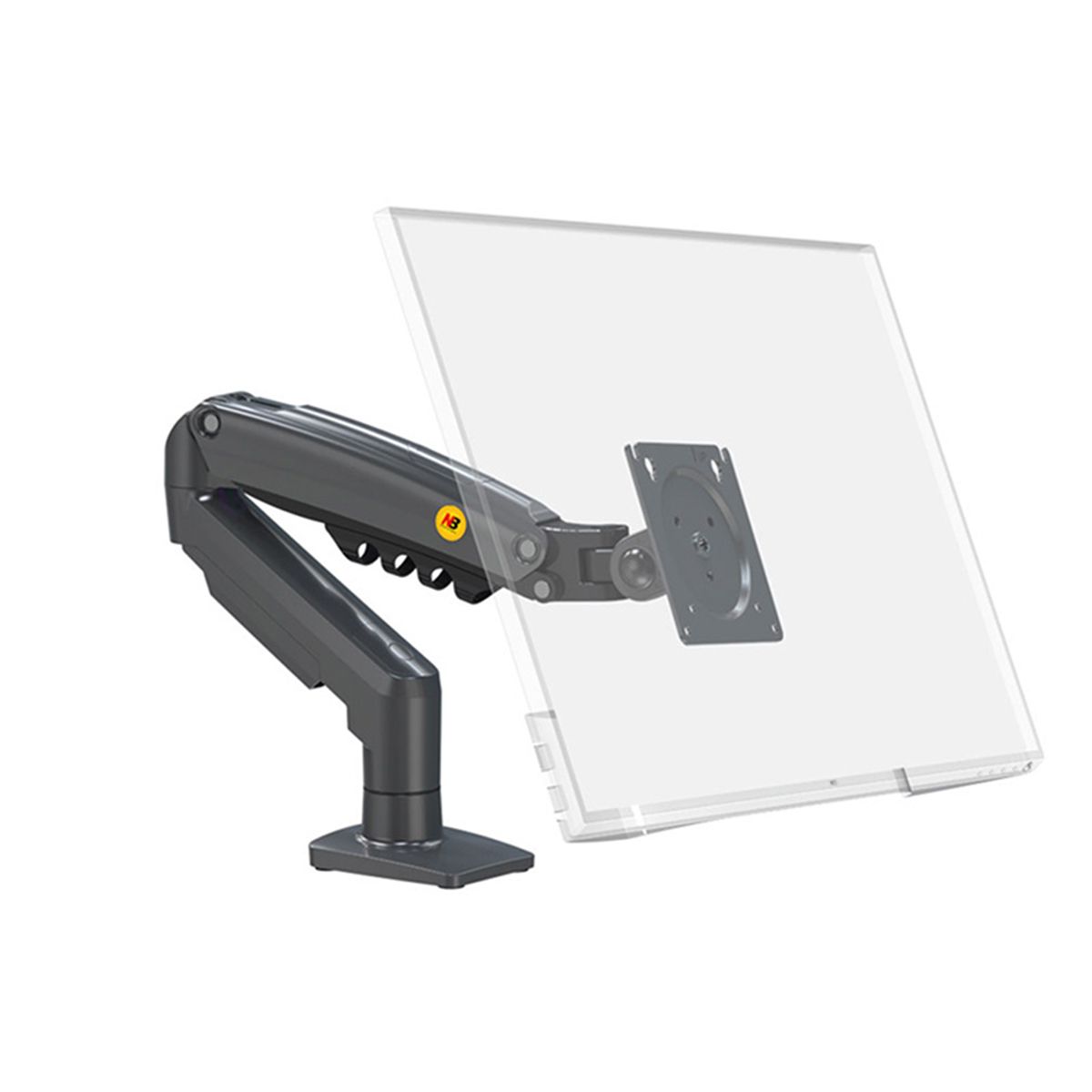 North Bayou (NB) F80 Gas Spring Monitor Desk Mount 2