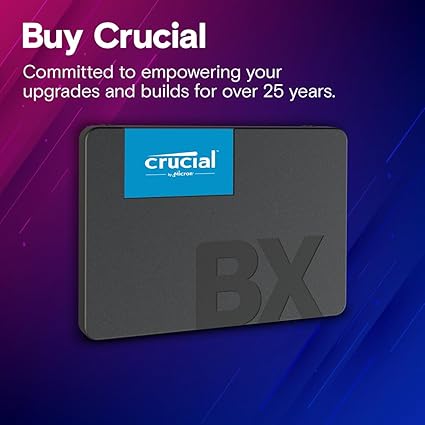 Crucial BX500 2.5-inch SATA Internal SSD-240GB 4