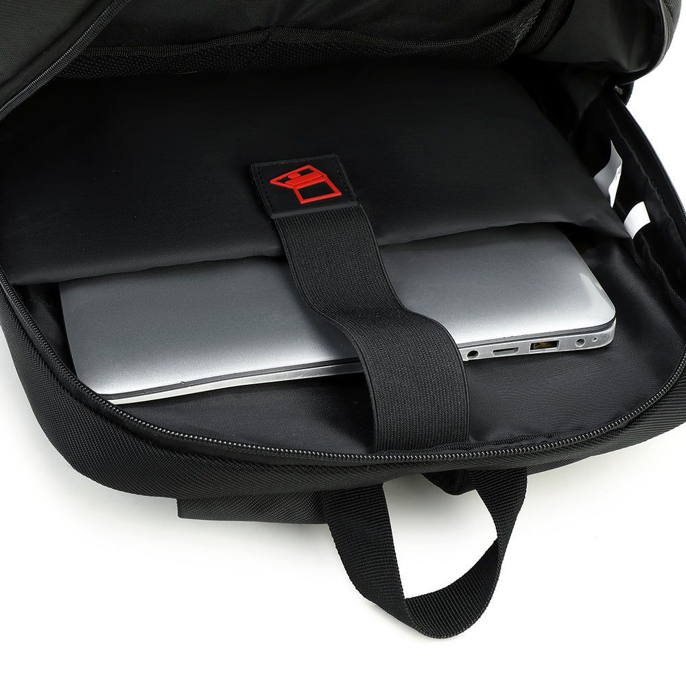 RAHALA RAL-801 Waterproof Laptop Backpack 15.6 inch Multifunctional & Stylish - Black 5