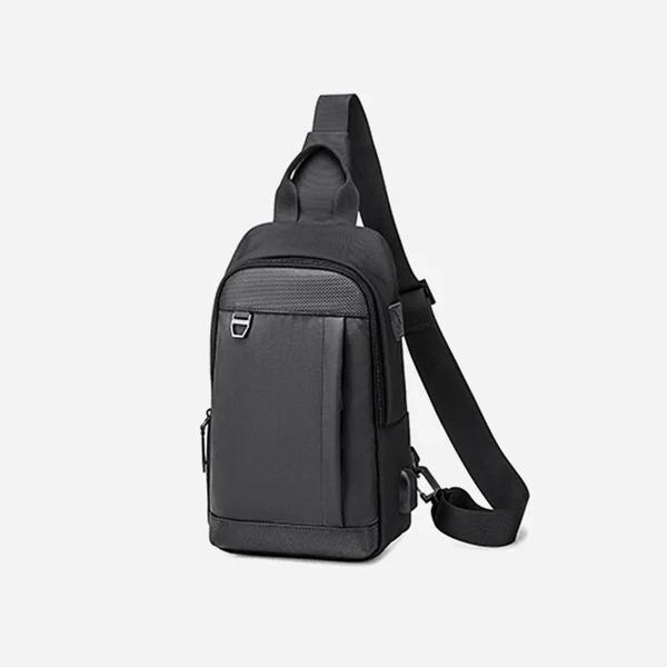 Golden Wolf GXB00124 Tech & Everyday Crossbody Bag (Black) 4