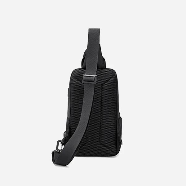 Golden Wolf GXB00124 Tech & Everyday Crossbody Bag (Black) 2