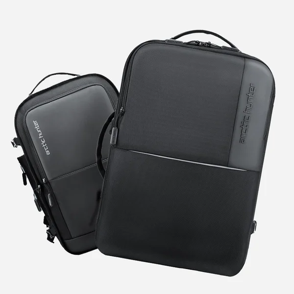 Arctic Hunter B00382 Business & Tech Laptop Backpack 15.6" (Black)