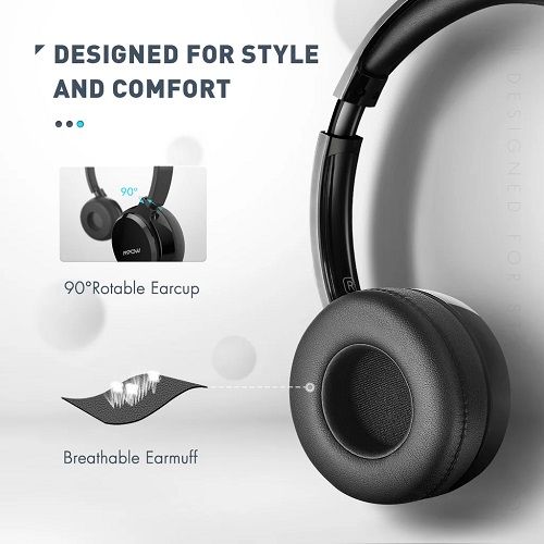 Mpow PA071A USB Headset with 3.5mm Audio Jack 5
