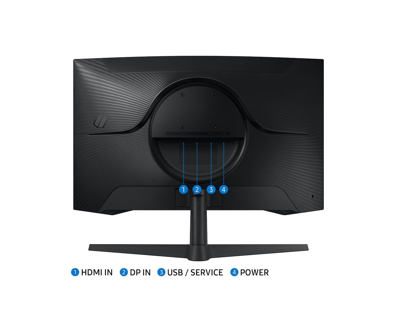 Samsung Odyssey G5 G55C 32 Inch, QHD VA Curved Gaming Monitor, 165Hz,1MS, Black- LS32CG552EMXEG 6