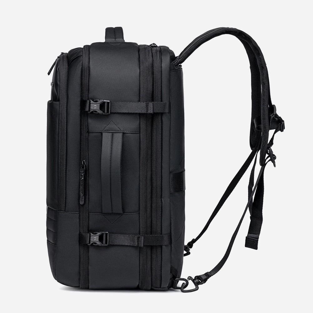 Golden Wolf GB00709 Casual 15.6-Inch Waterproof Laptop Bag - High Quality, Multi-Pocket - Black 5