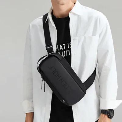Golden Wolf GXB00131 Sporty Waist & Chest Bag (Black) 6