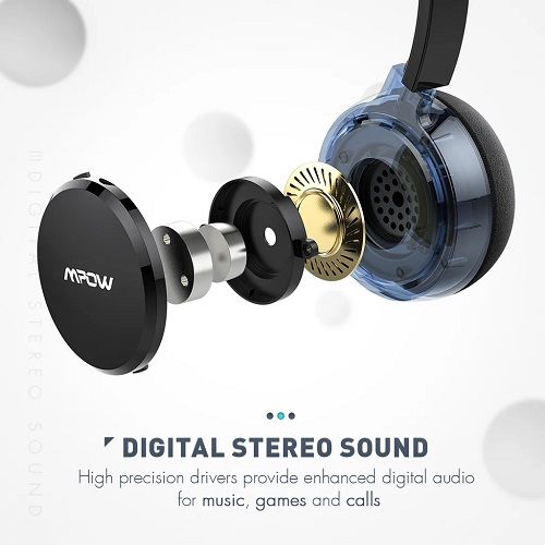 Mpow PA071A USB Headset with 3.5mm Audio Jack 7