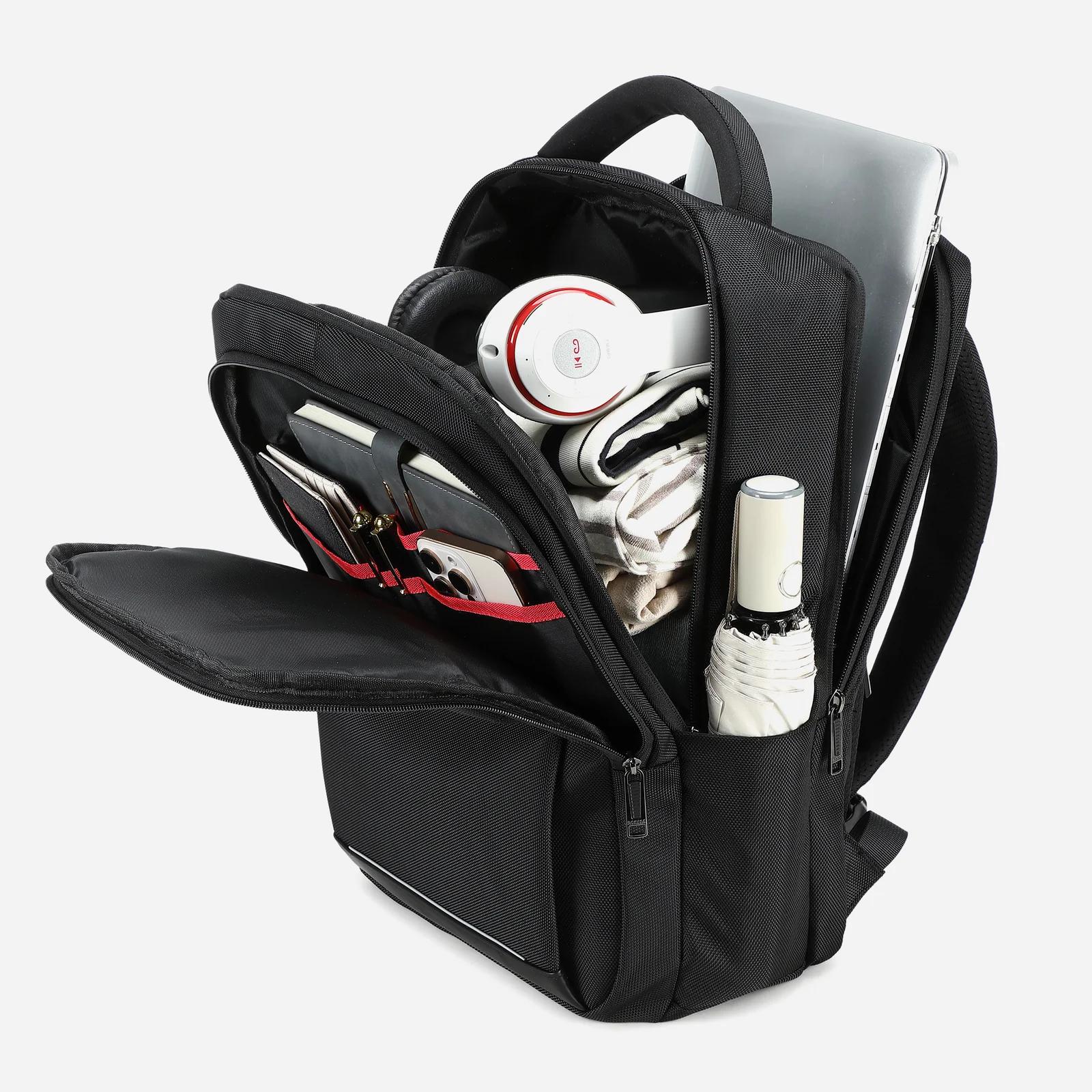 RAHALA SH50 Fashionable and stylish 15.6-inch laptop backpack with USB charging ports - computer and college bag 8