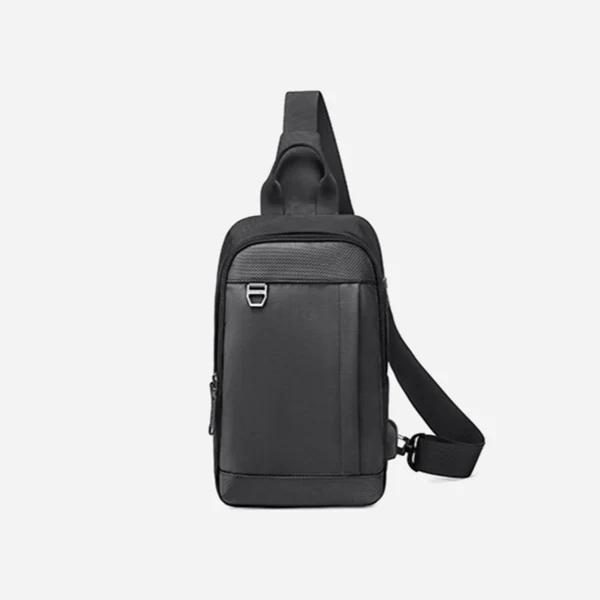 Golden Wolf GXB00124 Tech & Everyday Crossbody Bag (Black)