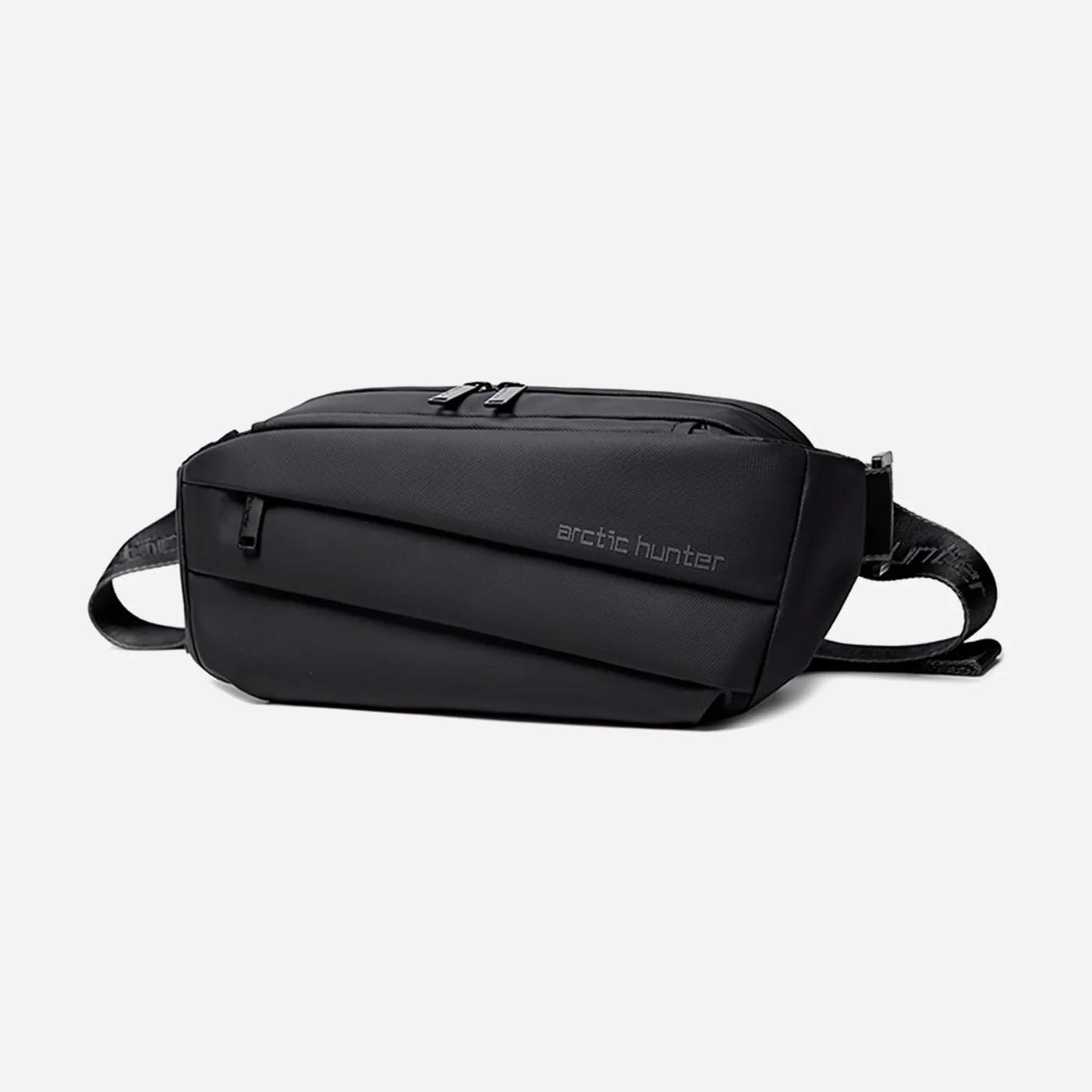 Arctic Hunter YB00029 Sporty Waist & Chest Bag (Black) 3