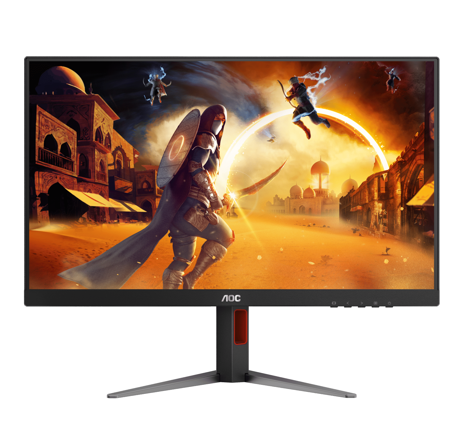 AOC Q27G4 Gaming Monitor– 27 INCH – 2K – IPS – 180HZ – 127%- SRGB, DCI P3 99% – HDR 400A.