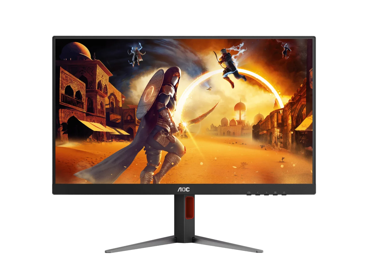 AOC Q27G4 Gaming Monitor– 27 INCH – 2K – IPS – 180HZ – 127%- SRGB, DCI P3 99% – HDR 400A.