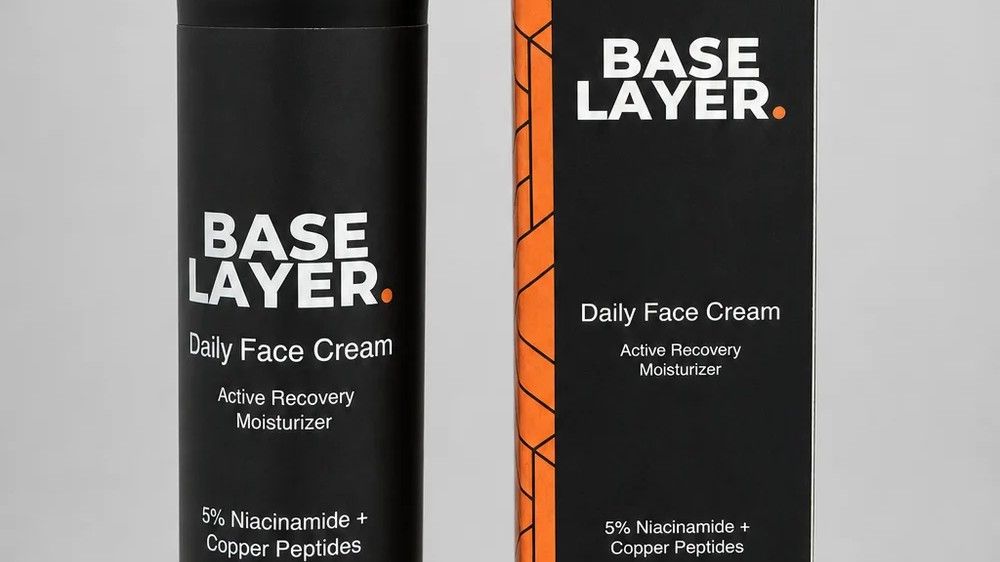 Base Layer Daily Face Cream bottle and box