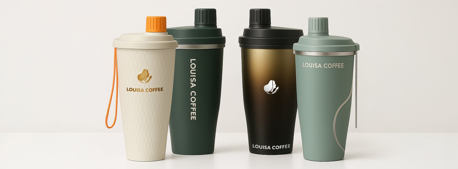 路易莎咖啡隨行杯設計提案 | Louisa Coffee To-Go Cup Design Collection