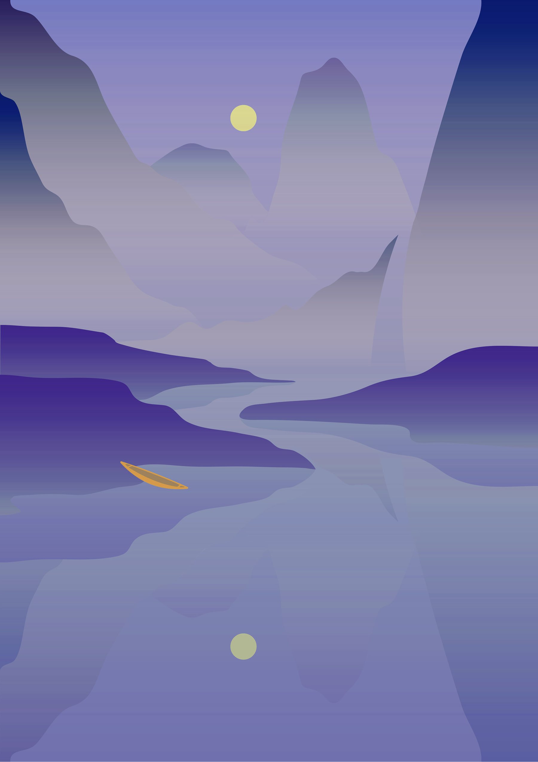陶器群與聚落痕跡插畫