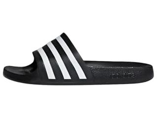 adidas Unisex - Adulto Adilette Aqua Slides Slipper, Core Black / Cloud White / Core Black, 43 EU