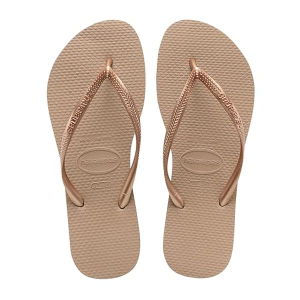 Havaianas Slim Donna FlipFlop Rose Gold 37 EU