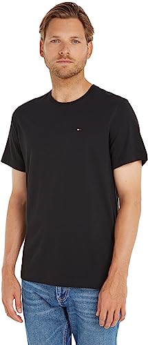 Tommy Jeans Tjm Xslim Jersey Tee Dm0dm04411, Maglietta a Maniche Corte Uomo, Nero (Tommy Black), M — recensione