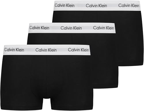 Calvin Klein Uomo Pantaloncini Boxer Vita Bassa Confezione da 3 Intimo, Nero (Black), L — recensione