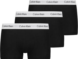 Calvin Klein Uomo Pantaloncini Boxer Vita Bassa Confezione da 3 Intimo, Nero (Black), L
