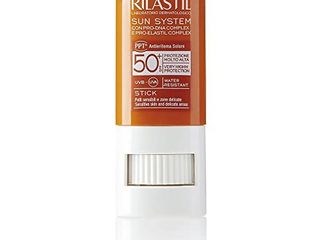 Rilastil Sun System Stick Transparente SPF50+ Protezione Solare Viso, 8.5ml