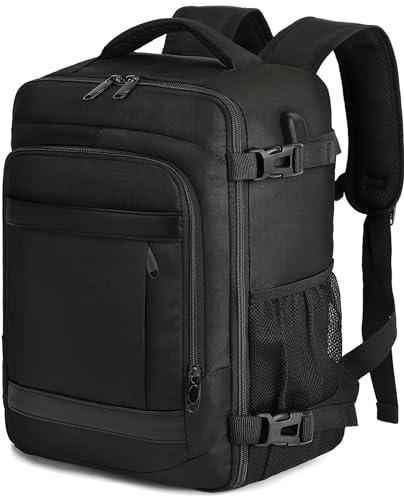 KLOSTAIN Zaino Ryanair 40x20x25 Zaino da Viaggio Aereo Bagaglio a Mano 20L Borsa da Cabina per Uomo e Donna Zaino da Viaggio Lavoro e Scuola Trekking, Nero — recensione