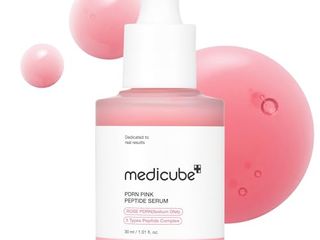 medicube PDRN Pink Peptide Serum - Siero PDRN Viso con Peptidi e Niacinamide, Idratazione e Pelle Più Tonica, Per un Incarnato Più Uniforme, Skincare Coreana, 30 ml
