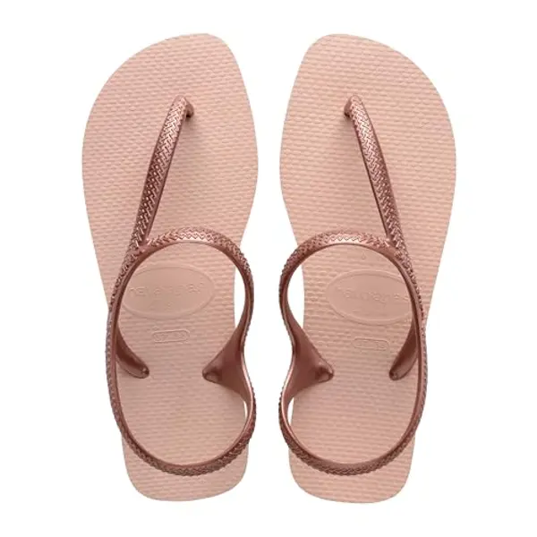 Havaianas Flash Urban Donna Sandali Balletto Rosa / Rosa Dorato 37/38 EU — recensione