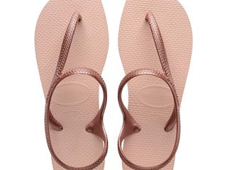 Havaianas Flash Urban Donna Sandali Balletto Rosa / Rosa Dorato 37/38 EU