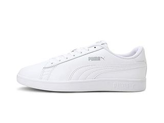 PUMA Smash V2 L, Sneakers Unisex - Adulto, Bianco, 43 EU