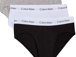 Calvin Klein Uomo Slip Hipster Confezione da 3 Intimo, Multicolore (Black/White/Grey Heather), XL