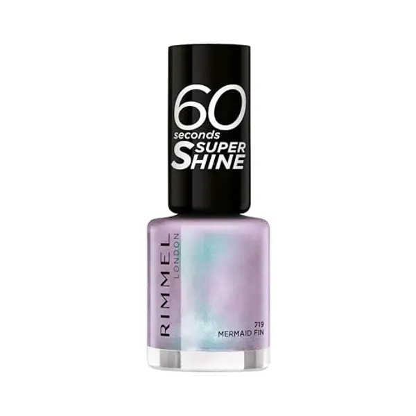 60 Seconds Super Shine Esmalte De Uñas #719-Mermaid Fin 8 Ml Cura della persona e salute — recensione