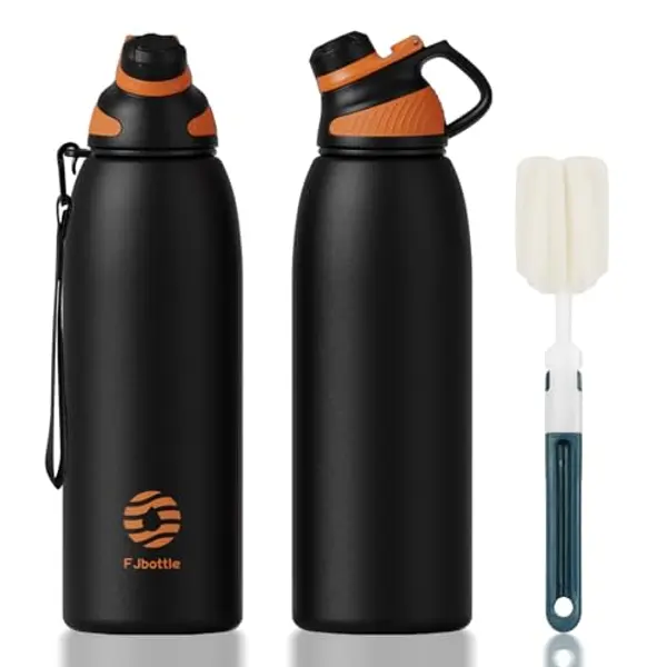 Fjbottle Borraccia Termica con Tappo magnetico 1500ML, Bottiglia Termica per Bambini - Senza BPA/Senza Perdite Borracce acciaio inox per Scuola, Sport, Palestra, Ciclismo — recensione