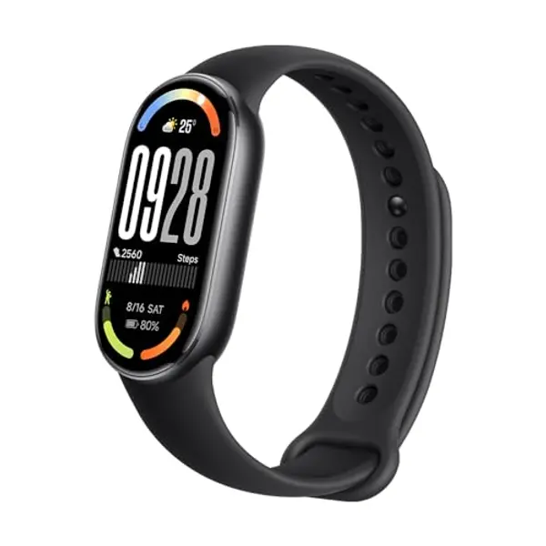 XIAOMI Smart Band 10 Bracciale Fitness, smartwatch, autonomia di 21 gg, ricarica rapida, 150+ modalità sportive, monitoraggio benessere e sonno, HyperOS 2.0, resistenza all'acqua 5 ATM, Bussola, Nero — recensione