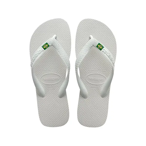 Havaianas Top Brasil Unisex - Adulto FlipFlop White 43 EU — recensione