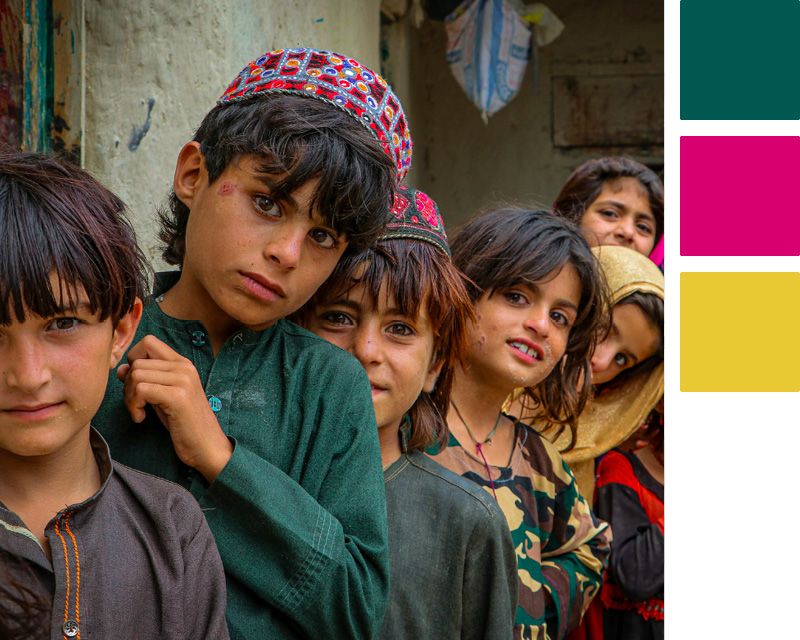 Afghan children