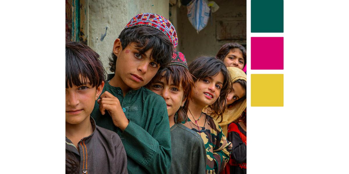 Afghan children