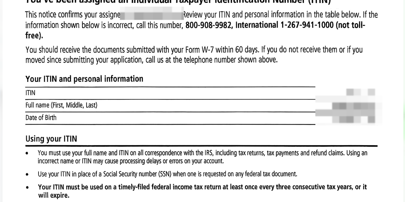 How to Request a Duplicate CP565 ITIN Notice from the IRS