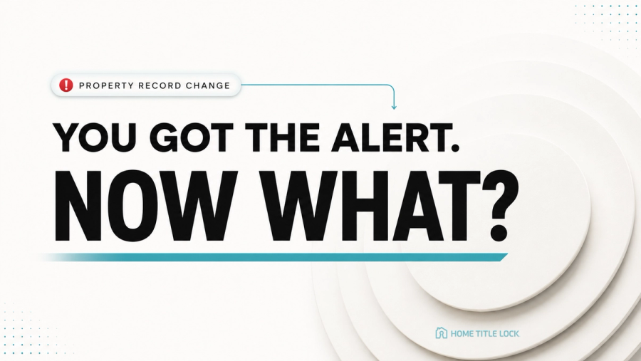 A Home Title Lock alert is only the beginning. Learn what happens next, how unfamiliar property activity is researched, and how TripleLock® Protection helps if title fraud is confirmed.